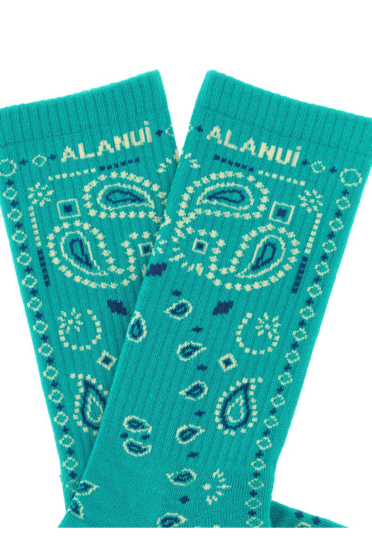 'Bandana' socks BLUE