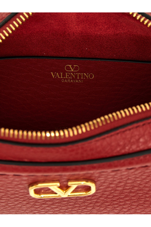 Valentino Garavani «Alltime» мини-сумка через плечо Красная W2P0AI5RZR0RO