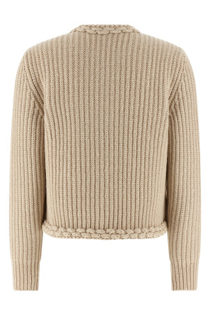 Padded cardigan Beige