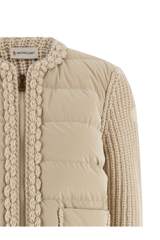 Кардиган с подкладкой Бежевый MONCLER K20939B00048M2452050