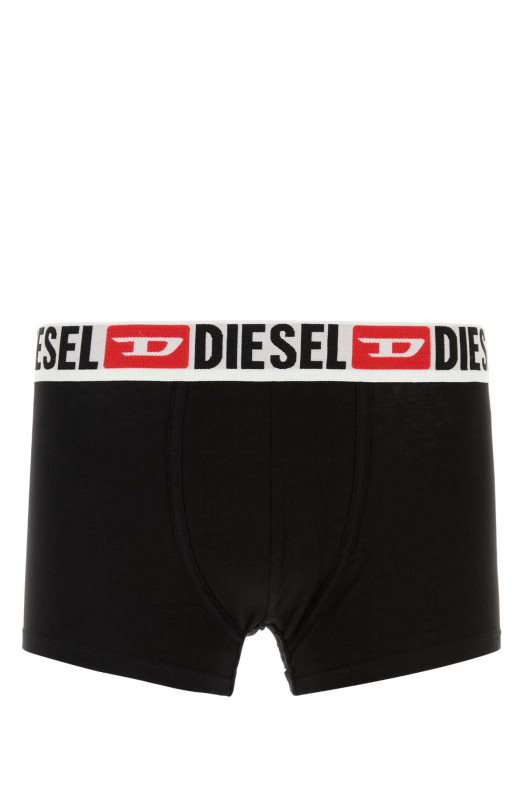 Black stretch cotton boxer set DIESEL (00ST3V0DDAI)