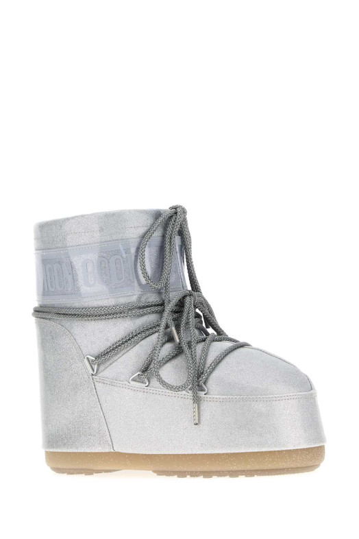 Silver rubber Icon Low ankle boots MOON BOOT (1409440)