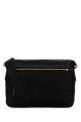Черная сумка через плечо из канваса Черная PRADA (1BD399R064)