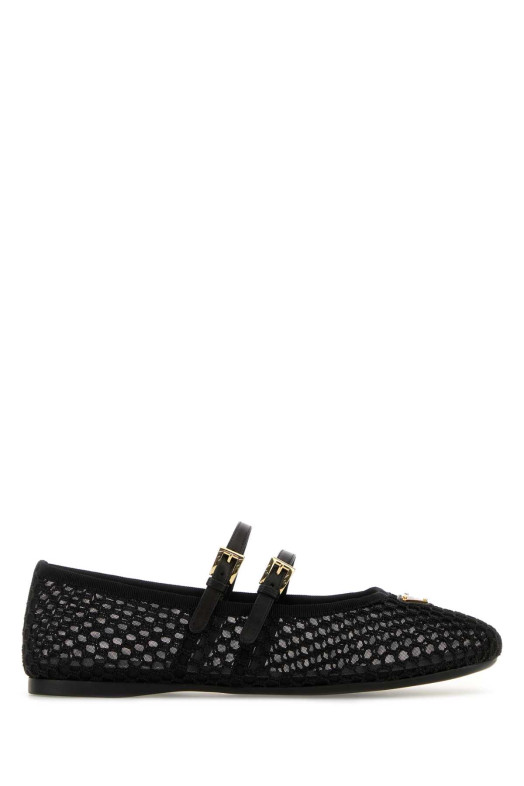 Black mesh ballerinas Black PRADA (1F915NF005099)