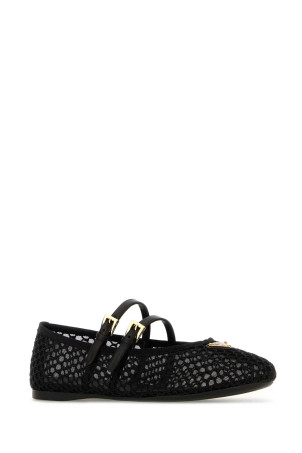 Black mesh ballerinas Black PRADA (1F915NF005099)
