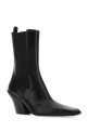 Black leather ankle boots Black PRADA (1U986MF075055)