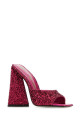 Fuchsia glitters Devon mules THE ATTICO (227WS000G001)
