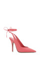 Pink leather Venus pumps Black THE ATTICO (232WS032L001)