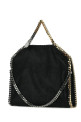 Falabella 3-Chain Bag Eco Shaggy Deer W/Mix Galvan Black STELLA McCARTNEY (234387W70001)