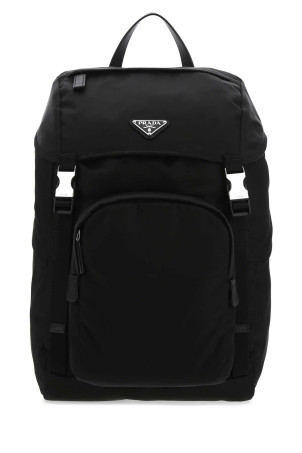Black Re-nylon backpack Black PRADA (2VZ135VHOL2DMG)