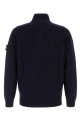 Midnight blue wool blend sweater Black STONE ISLAND (5100040A3)