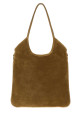 Beige suede shopping bag MIU MIU (5BG231VMLN2CSS)