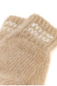 Beige stretch mohair blend gloves MIU MIU (5GG1962CQD)