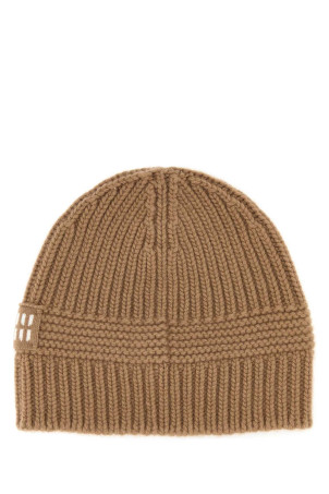 Biscuit stretch wool beanie hat MIU MIU (5HC3112F8S)