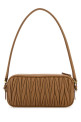 Camel leather shoulder bag MIU MIU (5NE024AFPP)