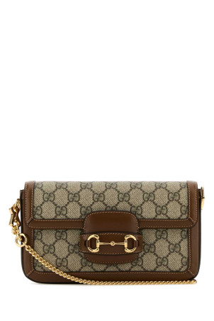 GG Supreme fabric mini Gucci Horsebit 1955 handbag (75200292TCG)