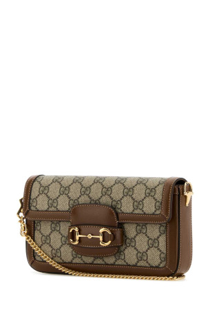 GG Supreme fabric mini Gucci Horsebit 1955 handbag (75200292TCG)