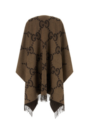 Embroidered cashmere reversible cape GUCCI (7743084GABX)