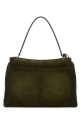 Olive green suede medium Rodeo handbag BALENCIAGA (7897722AB4G)