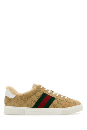 Camel suede Ace sneakers GUCCI (798628AADUT)