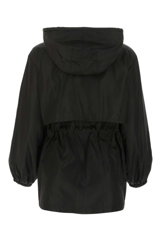 Черная нейлоновая куртка Black BURBERRY (8042901)