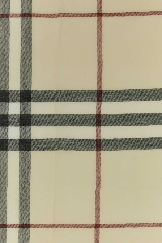 Embroidered wool scarf BURBERRY (8090720)