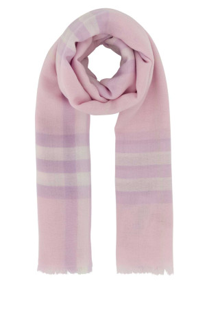 Embroidered wool scarf BURBERRY (8110473)