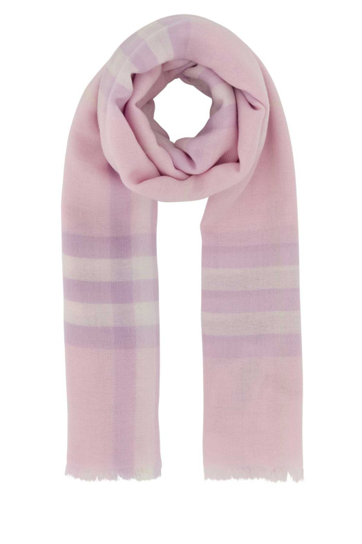 Embroidered wool scarf BURBERRY (8110473)