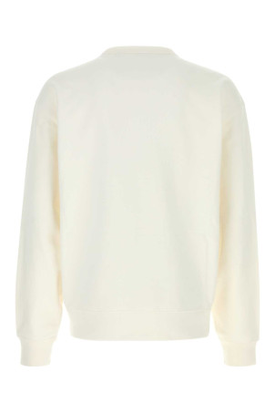 White stretch cotton sweatshirt BURBERRY (8110547)