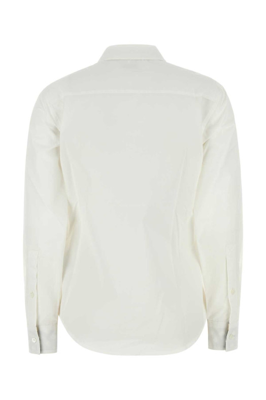 White poplin shirt White BURBERRY (8111217)