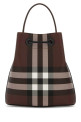 Сумка-ведро с принтом в клетку BURBERRY (8112239)