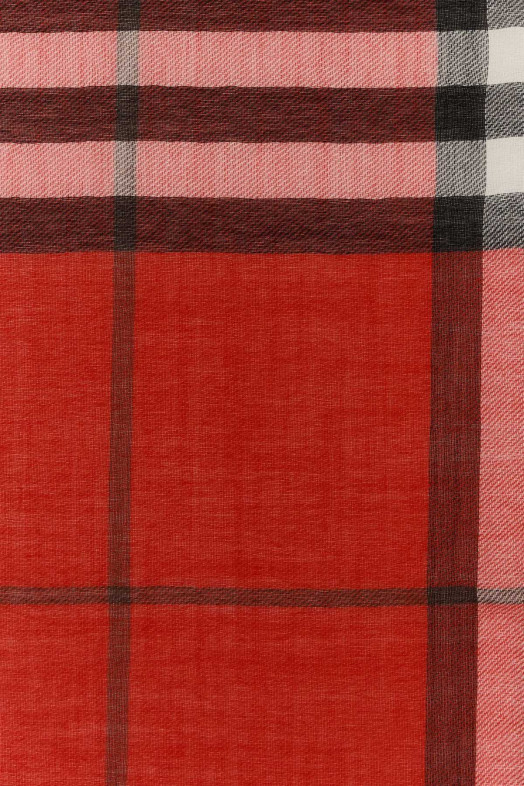 Embroidered wool scarf BURBERRY (8112464)