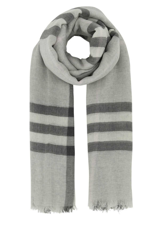 Embroidered wool scarf BURBERRY (8113525)