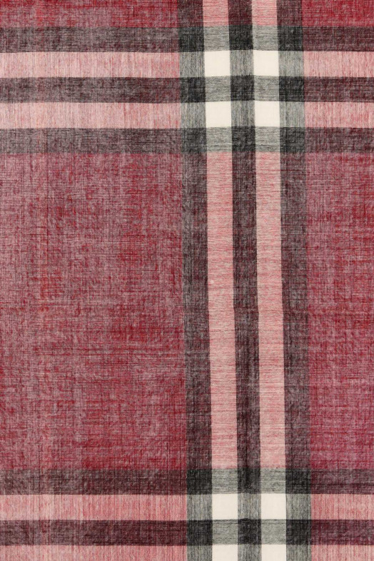 Embroidered wool blend scarf BURBERRY (8114101)