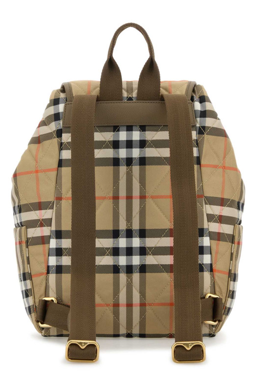 Вышитый холщовый рюкзак BURBERRY (8115396)