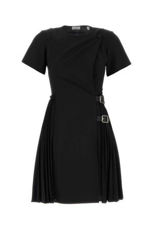 Black polyester blend mini dress Black BURBERRY (8116015)
