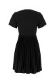 Black polyester blend mini dress Black BURBERRY (8116015)
