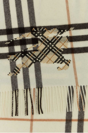 Embroidered cashmere scarf BURBERRY (8117676)
