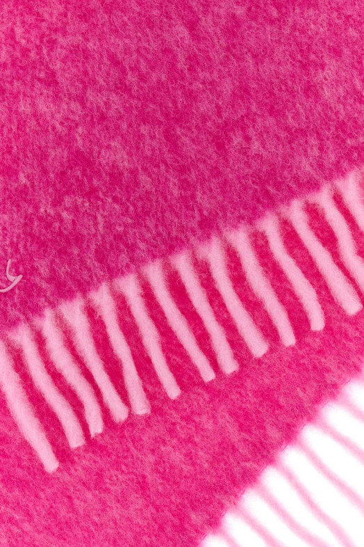 Двухцветный шарф из смеси альпаки BURBERRY (8118733)