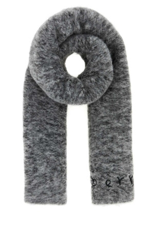 Двухцветный шарф из смеси альпаки BURBERRY (8118736)