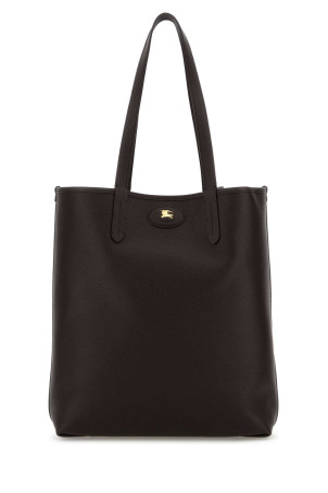 Dark brown leather Bloomsbury shopping bag BURBERRY (8119064)