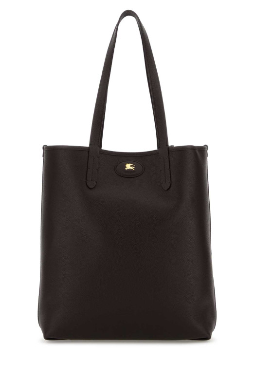 Dark brown leather Bloomsbury shopping bag BURBERRY (8119064)