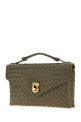 Army green leather Knot Lock handbag BOTTEGA VENETA (817191V08Z0)