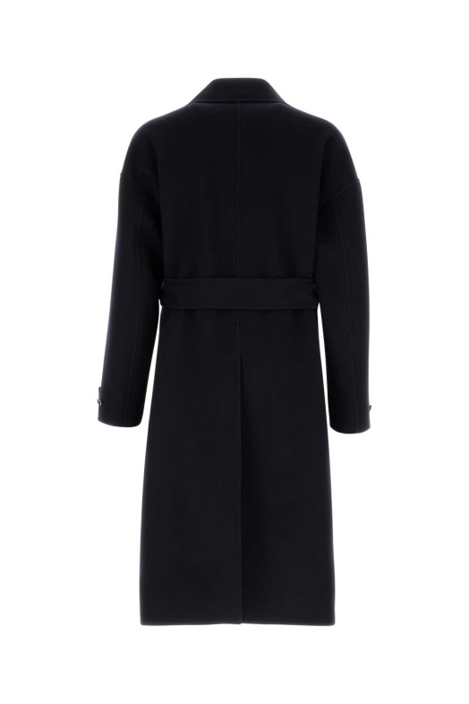 Midnight blue wool blend coat GUCCI (827161Z8B04)