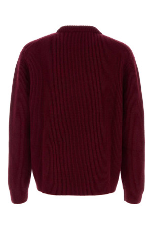 Burgundy wool blend sweater GUCCI (833499XKEYJ)