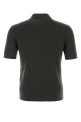 Темно-серая рубашка-поло из смешанной шерсти GUCCI (833503XKEYU)