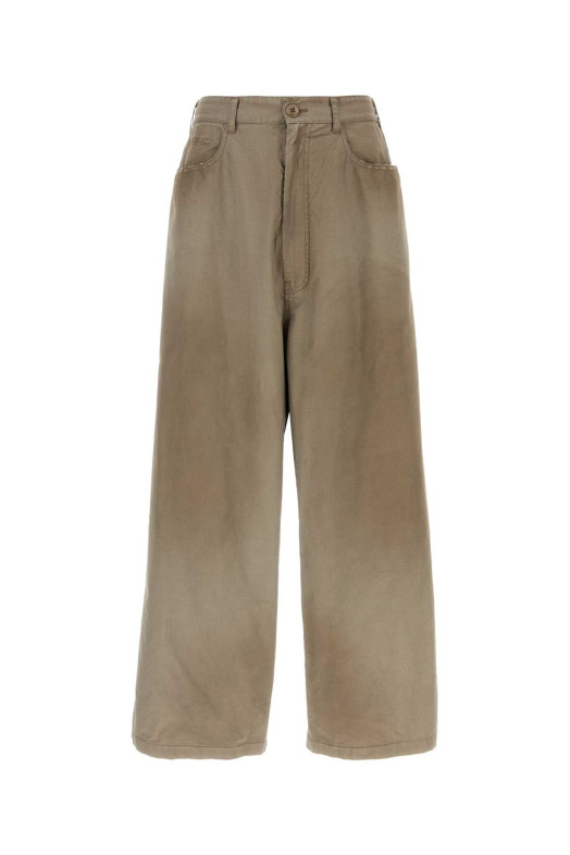 Two-tone cotton and polyester pant BALENCIAGA (838828TSP01)