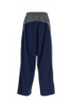 Two-tone cotton and polyester pant BALENCIAGA (838828TSP01)