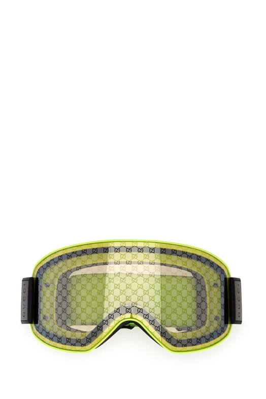 Кислотно-зеленая ацетатная маска для снега GUCCI (840034J1899)