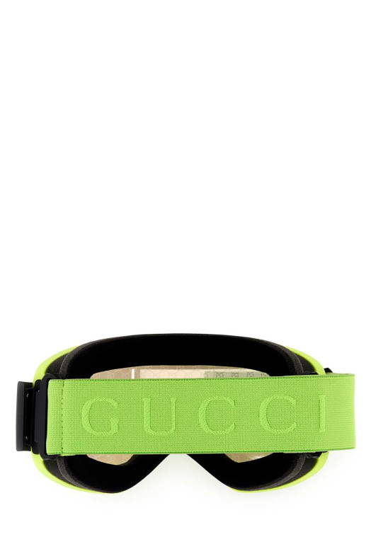 Кислотно-зеленая ацетатная маска для снега GUCCI (840034J1899)